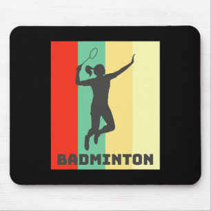 Tapis De Souris Joueur du badminton