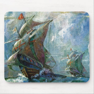 Tapis De Souris Jour de Columbus