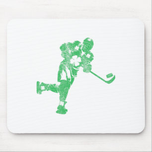 Tapis De Souris Jour de la Saint Patrick Hockey Irlandais garçons 