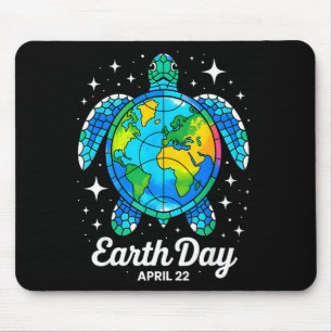 Tapis De Souris Jour de la Terre 2026 Rétablir la Terre Mer Jour d