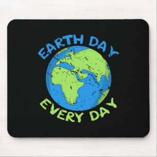 Tapis De Souris Jour des terres d'anniversaire de la planète Jour