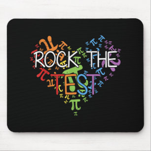 Tapis De Souris Jour Rock Le Test de l'enseignant Jour Rainbow Tea