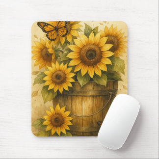 Tapis De Souris Journal Tournesol