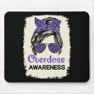 Tapis De Souris Journée de sensibilisation à l'overdose 2022 Guerr
