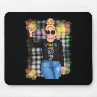 Tapis De Souris Journée internationale de la femme Mois de l'histo