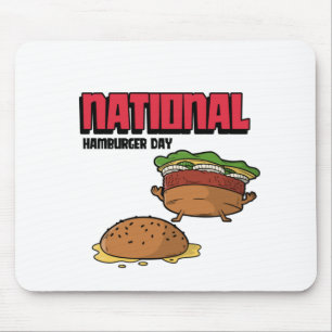 Tapis De Souris Journée nationale du hamburger