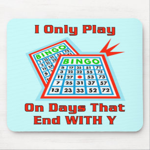 Tapis De Souris Jours de bingo-test