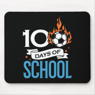 Tapis De Souris Jours De Football Scolaire Football Athlétique Spo