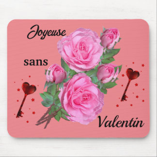 tapis de souris "joyeuse sans Valentin"