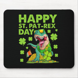 Tapis De Souris Joyeuse St Pat T-rex Day Dinosaure St Patricks Day