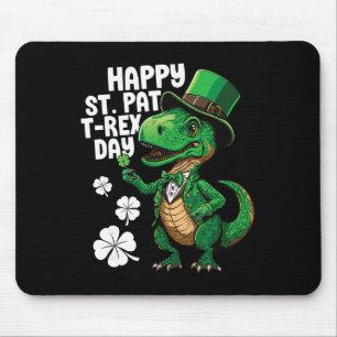 Tapis De Souris Joyeuse St Pat T-rex Day St Patricks Day Dinosaure