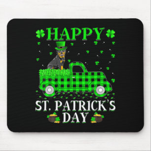 Tapis De Souris Joyeuse St Patrick Et T Shirt Shamrock