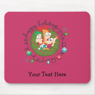 Tapis De Souris Joyeuses fêtes