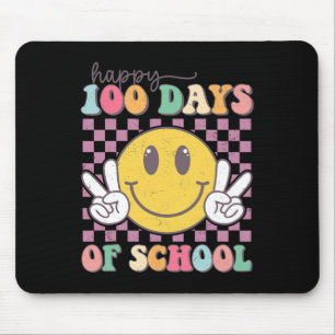 Tapis De Souris Joyeux 100 Jours De Smile À L'École Enseignant Gar