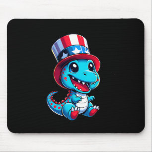 Tapis De Souris Joyeux 4 juillet Fête de l'Indépendance Hommes Fem