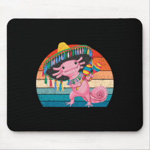 Tapis De Souris Joyeux 5 De Mayo Axolotl Sombrero Cinco De Mayo Gi