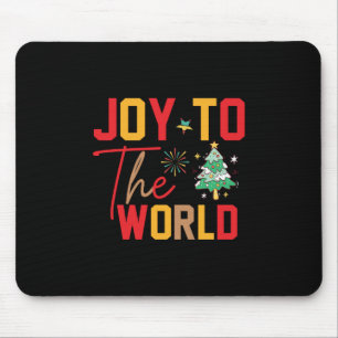 Tapis De Souris Joyeux cadeau de Noël au monde