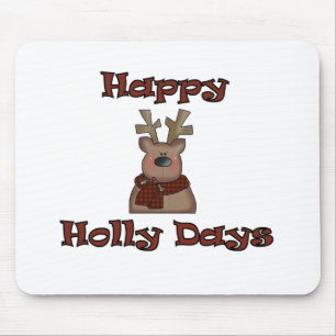 Tapis De Souris Joyeux Jours Holly