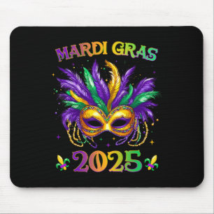 Tapis De Souris Joyeux Mardi Gras Carnaval Mardi Gras Mask 2025 Je