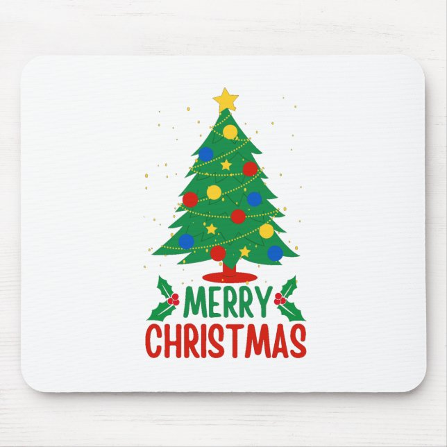 Tapis De Souris Joyeux Noël (Devant)
