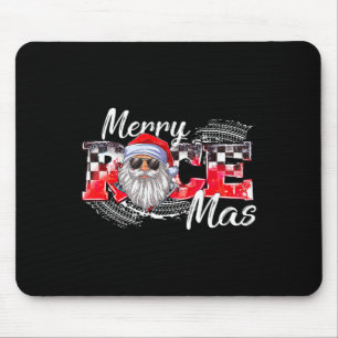 Tapis De Souris Joyeux Noël Course Voiture de Noël Noël Course San