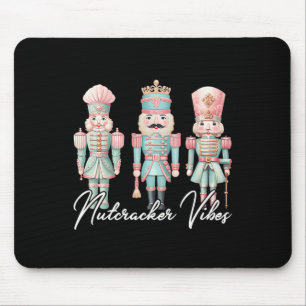 Tapis De Souris Joyeux Noël Vibes Nutcracker Ballet Paix Noël