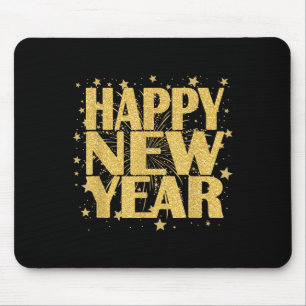 Tapis De Souris Joyeux Nouvel An 2026 Compte à rebours du Nouvel A