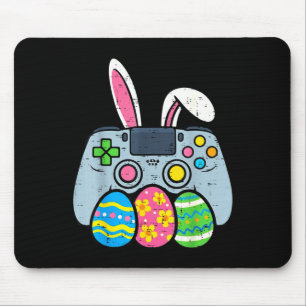 Tapis De Souris Joyeux Pâques Chemises Gamer Lapin Œufs Jeu Vidéo
