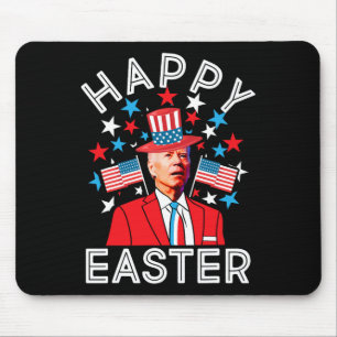 Tapis De Souris Joyeux Pâques Joe Biden 4 juillet Memorial Indepe