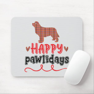 Tapis De Souris Joyeux Pawlidays   Jeu de mots amusant