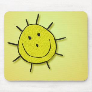 Tapis De Souris Joyeux soleil