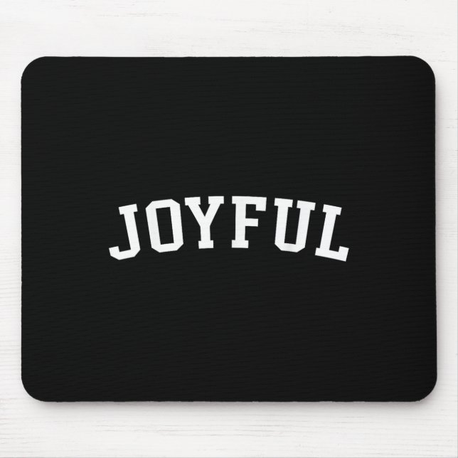 Tapis De Souris Joyful  (Devant)