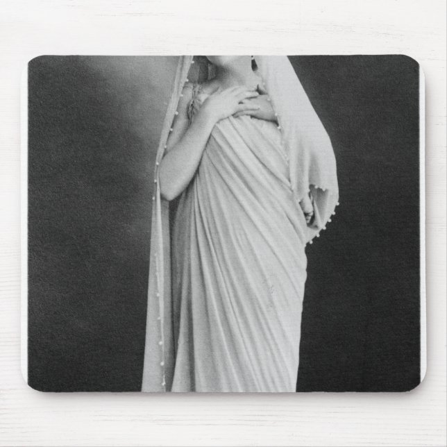 Tapis De Souris Julia Bartet dans le "Antigone" par Sophocles (Devant)