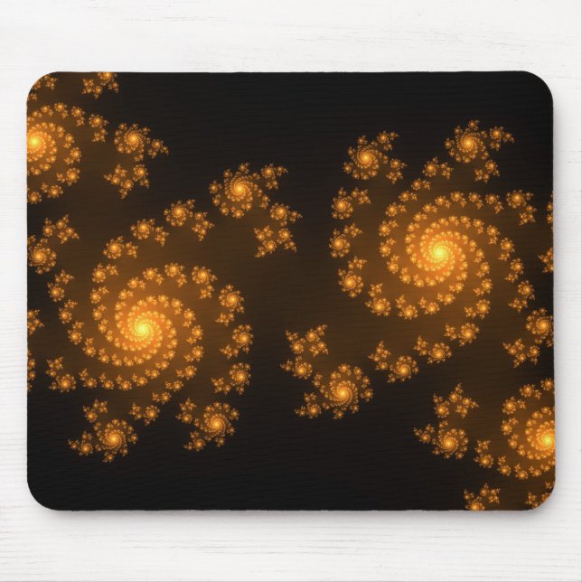 Tapis De Souris Julia Fractal Art Moderne Mandelbrot Motif (Devant)