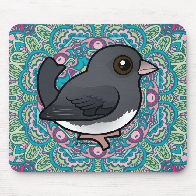 Tapis De Souris Junco aux yeux foncés (couleur ardoise) (Devant)