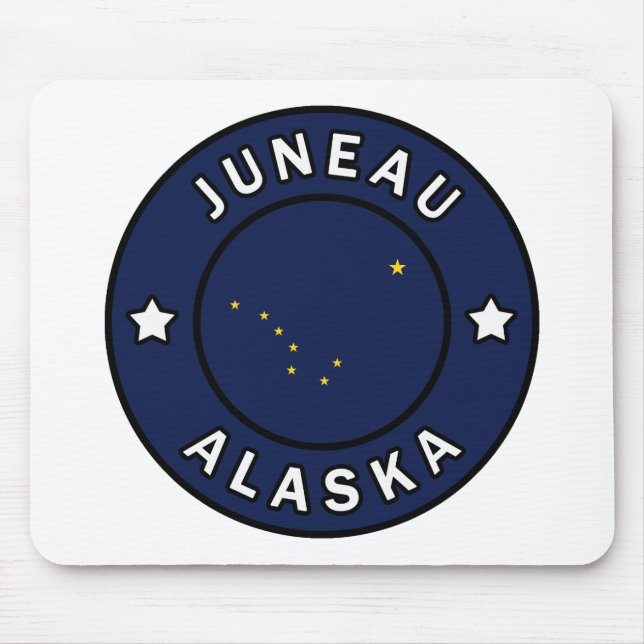 Tapis De Souris Juneau Alaska (Devant)