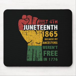 Tapis De Souris Junetdix Ancestors n'étaient pas libres en 1865 4t