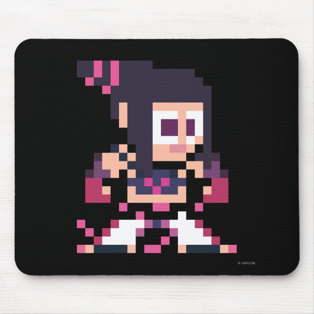 Tapis De Souris Juri à 8 bits (Devant)