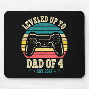 Tapis De Souris Jusqu'À Papa De 4 Promu À Papa Gamer Fat