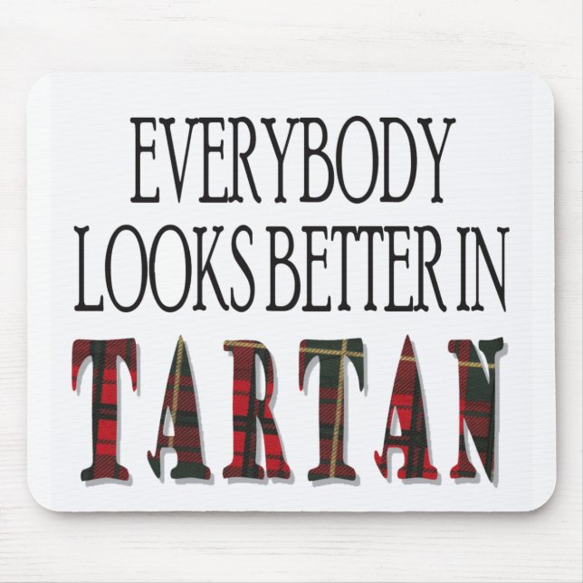 Tapis De Souris juste tartan (Devant)