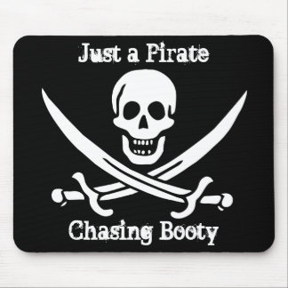 Tapis De Souris Juste un pirate chassant le butin