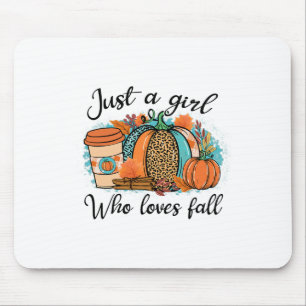 Tapis De Souris Juste Une Fille Qui Aime Tomber Pumpin Spice Latte