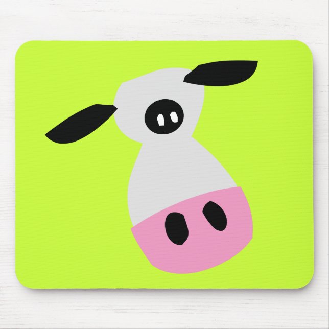 Tapis De Souris Juste une vache (Devant)