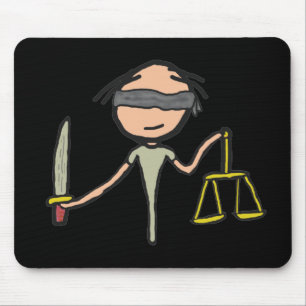 Tapis De Souris Justice de Lady