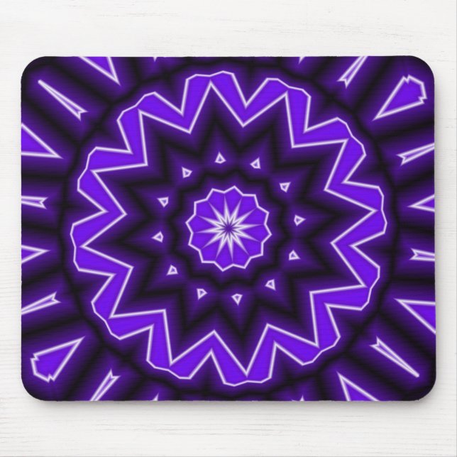 Tapis De Souris Kaledoscope violet (Devant)