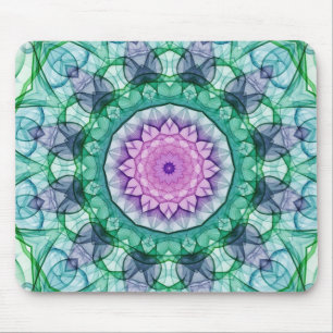 Tapis De Souris Kaléidoscope de nénuphar