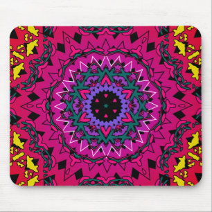 Tapis De Souris Kaleidoscope Psychédélique.Mousepad