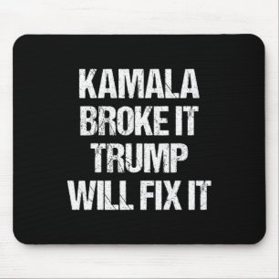 Tapis De Souris Kamala Harris A Démenti Que Trump Le Réparera