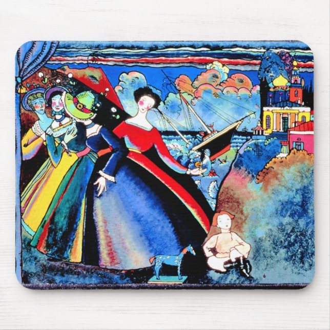 Tapis De Souris Kandinsky - Navire, (Devant)