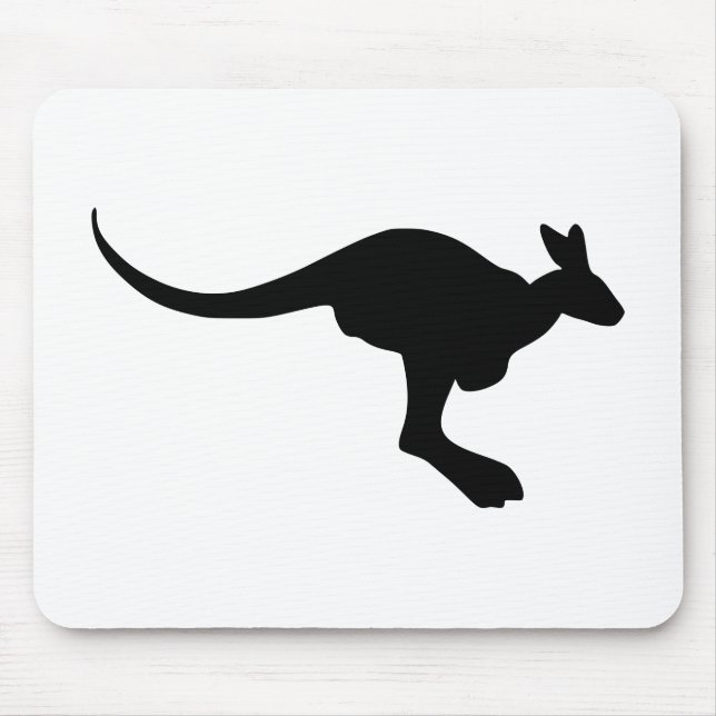 Tapis De Souris Kangaroo Silhouette (Devant)
